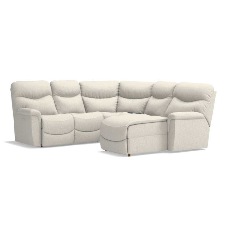 La-Z-Boy James Sectional White 521 Picture 1