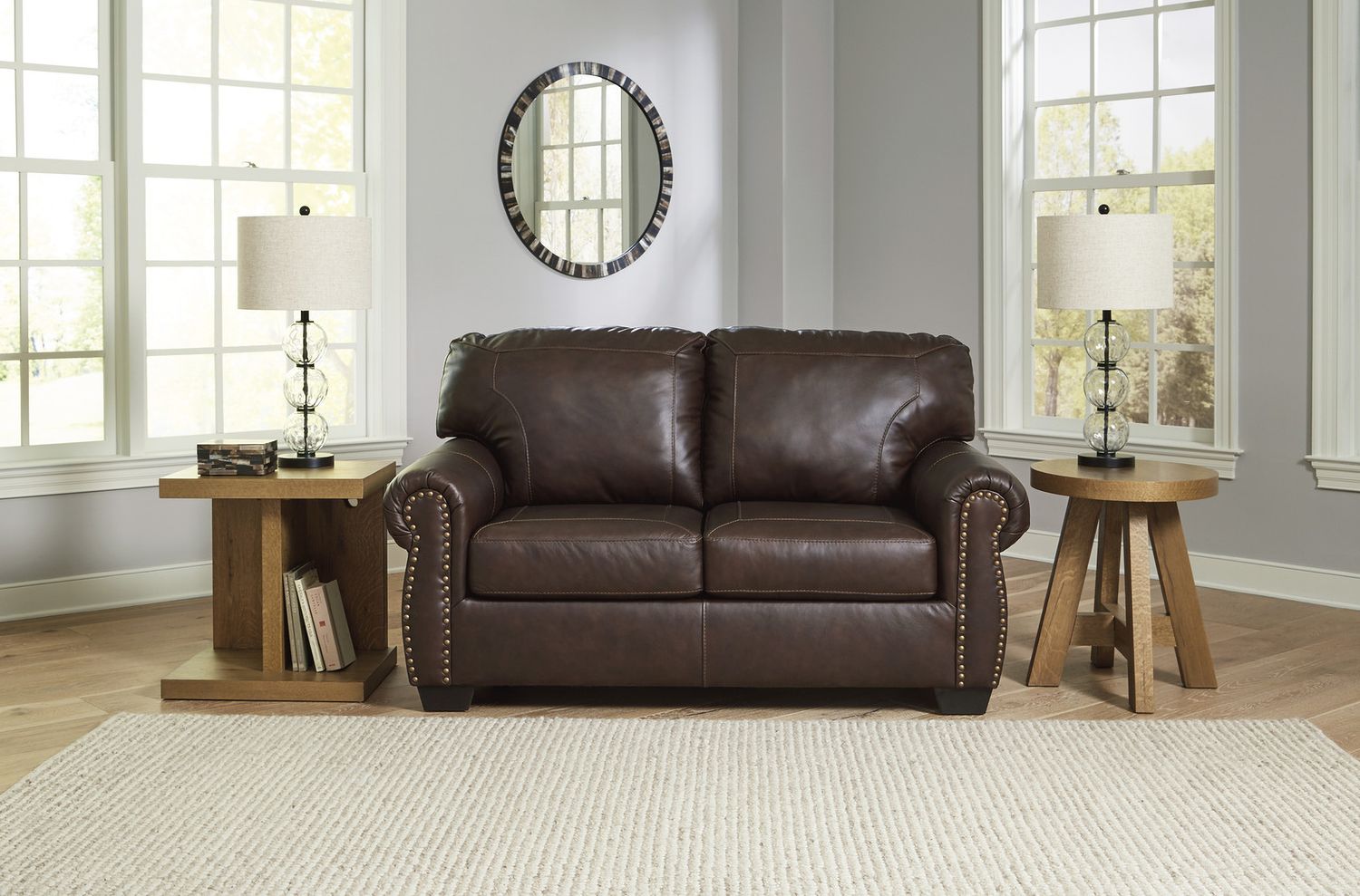 Colleton Loveseat In Dark Brown 5210735