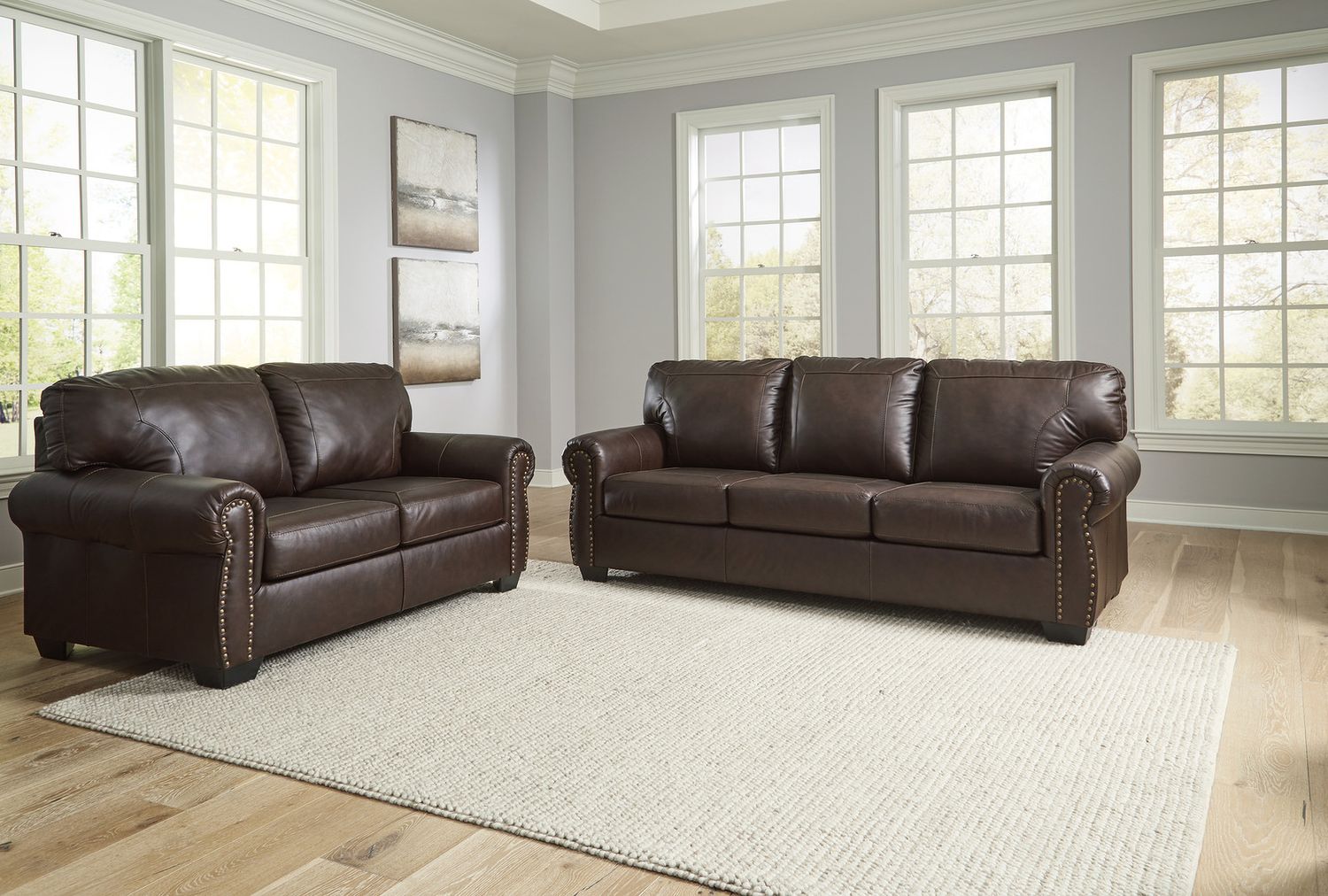 Colleton Sofa In Dark Brown 5210738