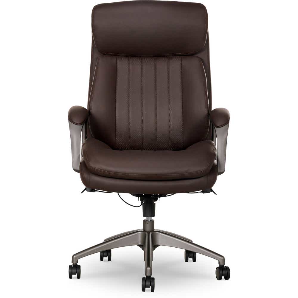 Nova Executive Leather Office Chair, Brown - 52372-BRN 52372BRN