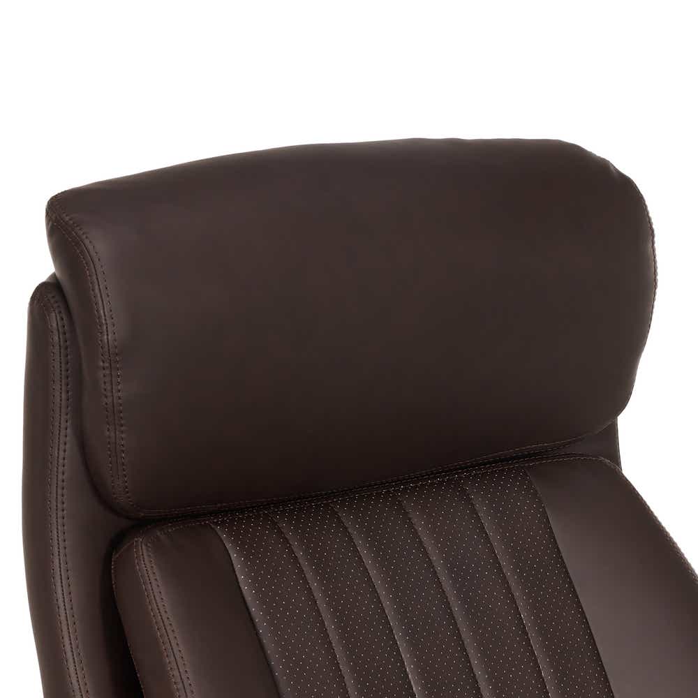 Nova Executive Leather Office Chair, Brown - 52372-BRN 52372BRN