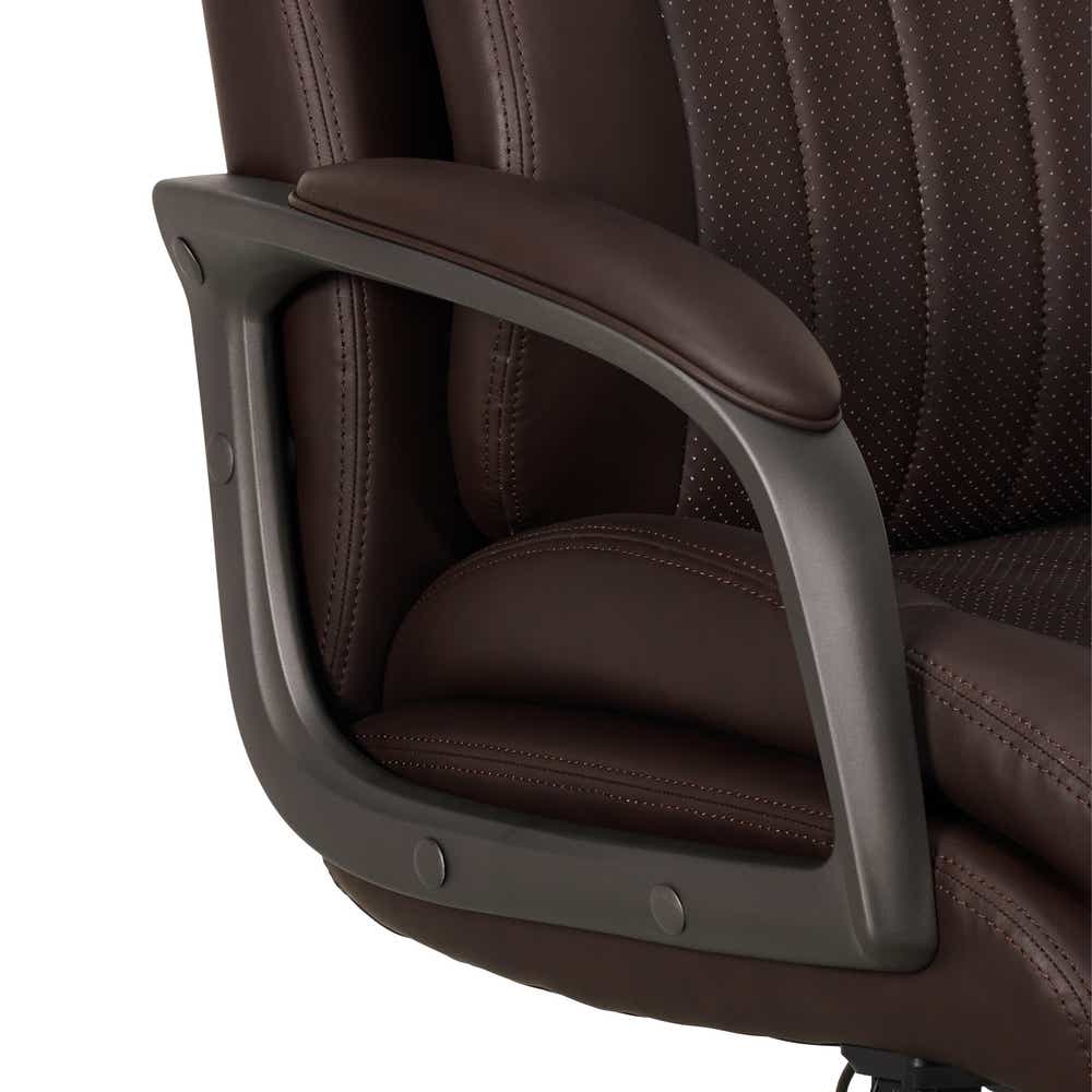 Nova Executive Leather Office Chair, Brown - 52372-BRN 52372BRN