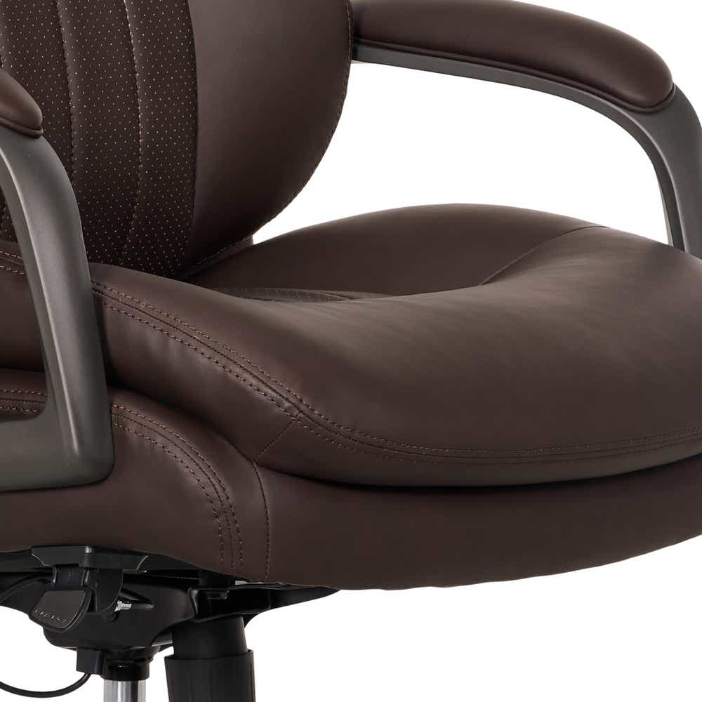 Nova Executive Leather Office Chair, Brown - 52372-BRN 52372BRN