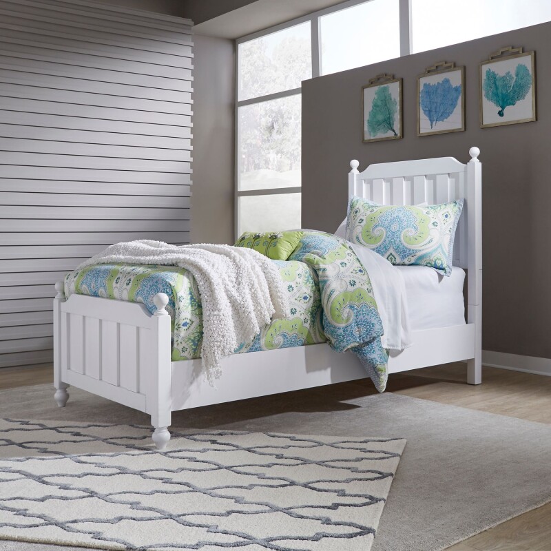 Cottage View Twin Panel Headboard & Footboard 523BR11HF