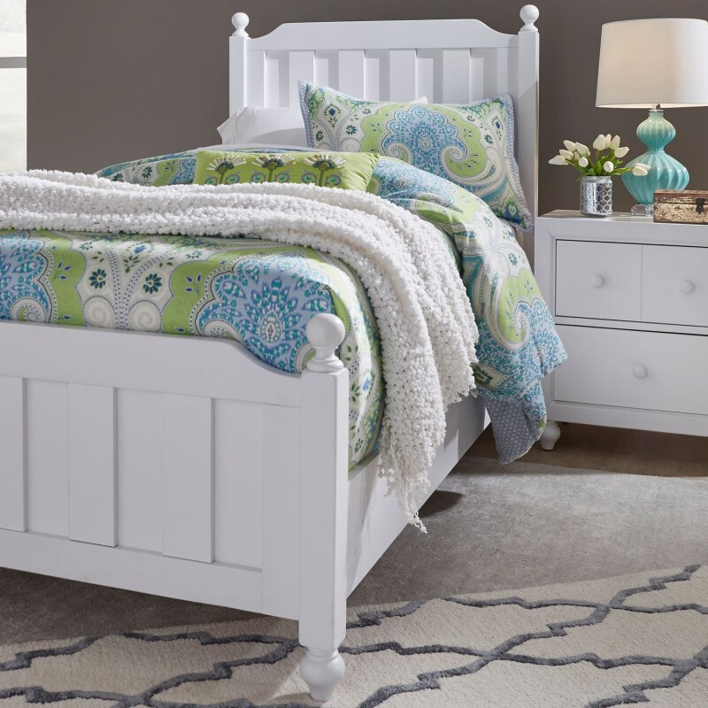 Cottage View Full Panel Headboard & Footboard 523BR17HF