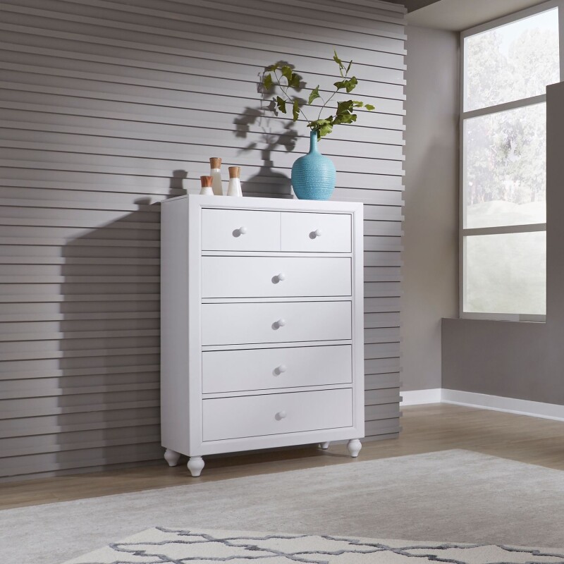 Cottage View 5 Drawer Chest 523BR40