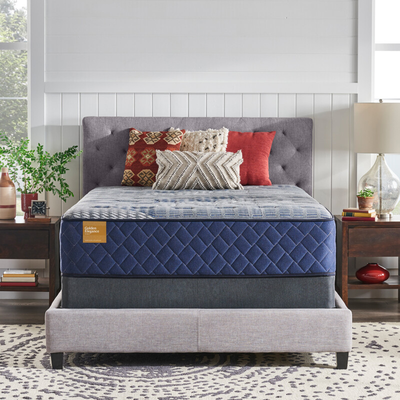 Rose Gold Firm Hybrid Cal King 52610062