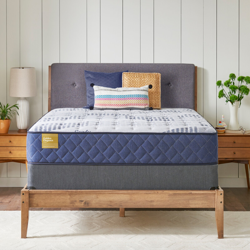 Sealy Recommended Care Split Cal King Blue 52665632 Picture 1