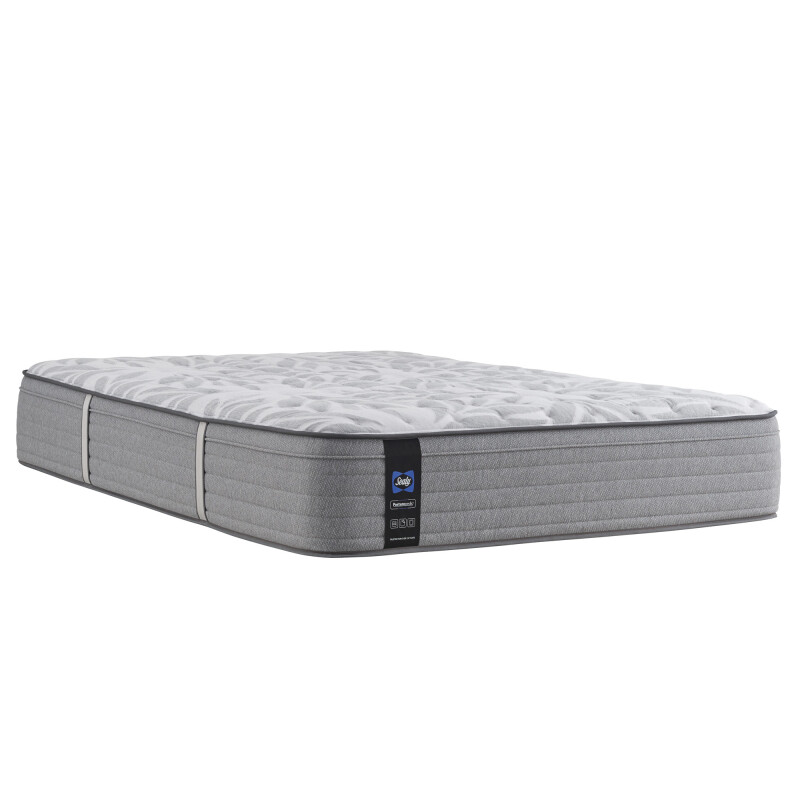 Silver Pine Firm Faux Euro Top Twin 52778030