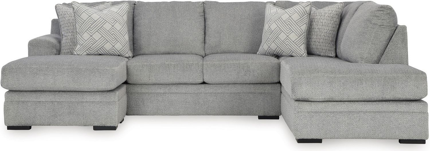 Casselbury 2-Piece RAF Sectional With Chaise In Cement 52906S1