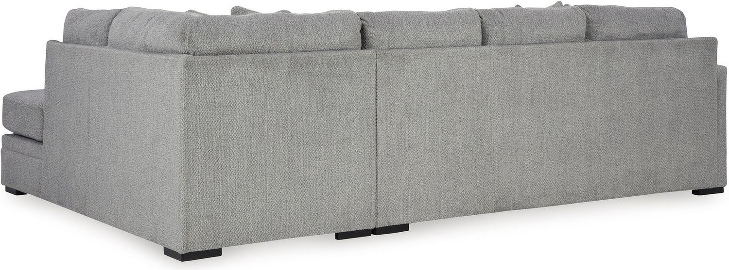 Casselbury 2-Piece RAF Sectional With Chaise In Cement 52906S1