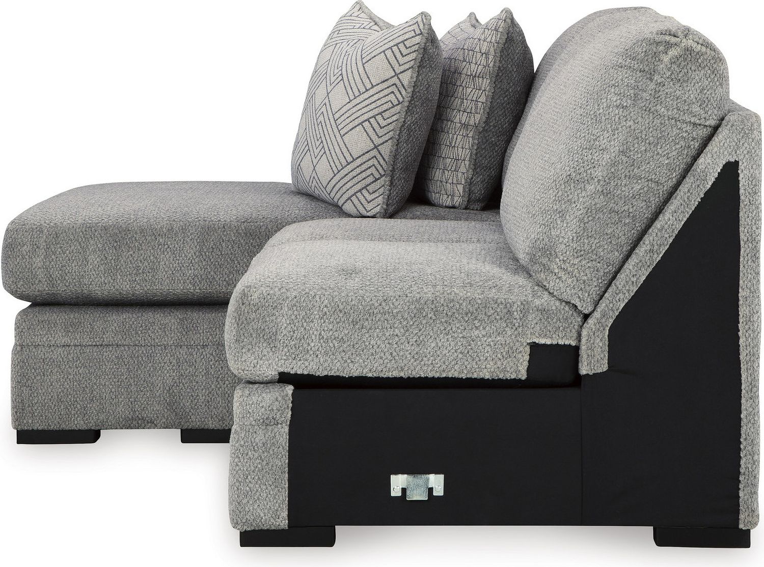 Casselbury 2-Piece RAF Sectional With Chaise In Cement 52906S1