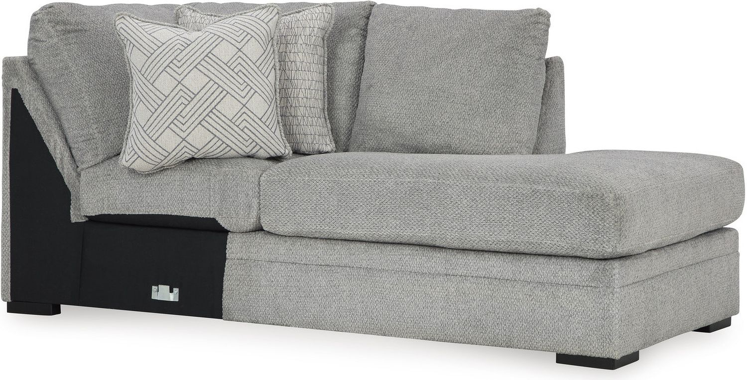 Casselbury 2-Piece RAF Sectional With Chaise In Cement 52906S1
