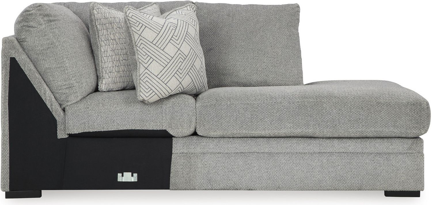 Casselbury 2-Piece RAF Sectional With Chaise In Cement 52906S1