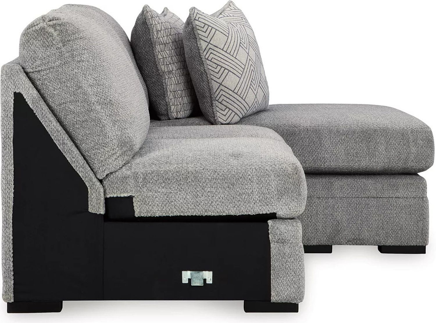 Casselbury 2-Piece RAF Sectional With Chaise In Cement 52906S1