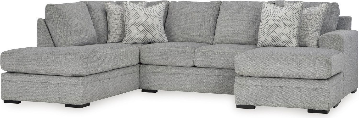 Casselbury 2-Piece LAF Sectional With Chaise In Cement 52906S2