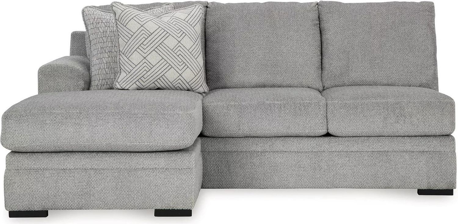 Casselbury 2-Piece LAF Sectional With Chaise In Cement 52906S2