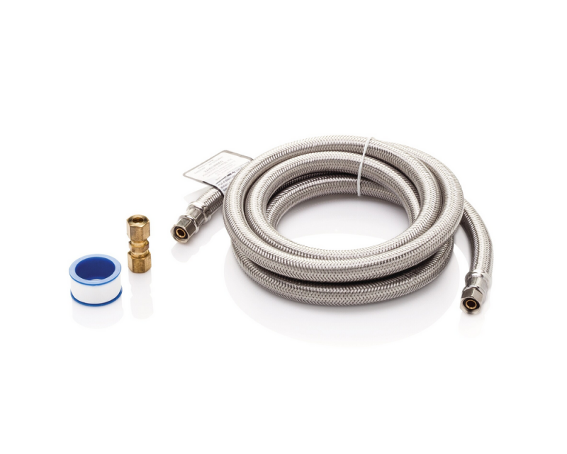 6' Long Stainless Steel Braided Refrigerator Water Supply Line 5304437642