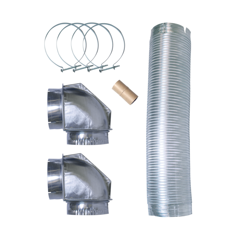 8' Semi-Rigid Dryer Vent Kit, with 2 Elbows 5304492448