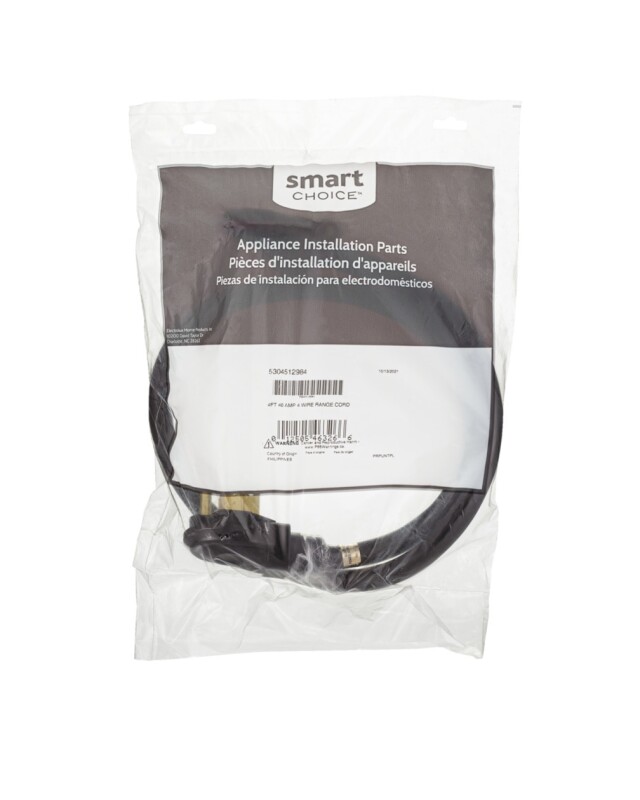 4 ft. 40 Amp Range Cord with 4 Wire 5304512984