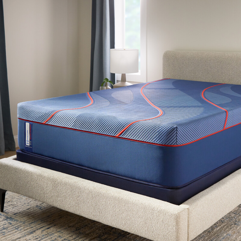 Sealy Albany II Medium Queen Blue 53204551 Picture 1