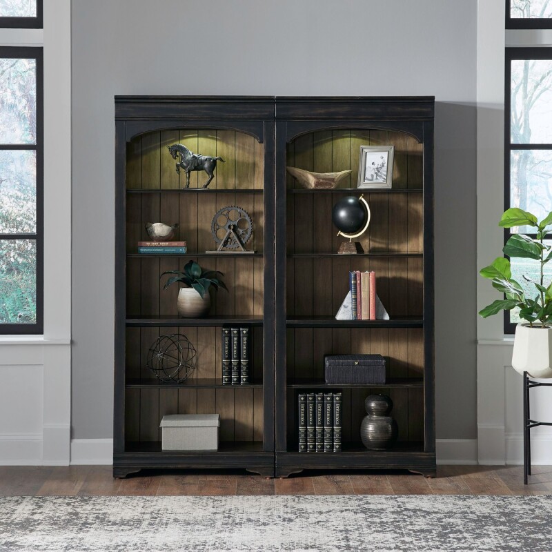 Meritage 2 Piece Bunching Bookcase 532HO2BB
