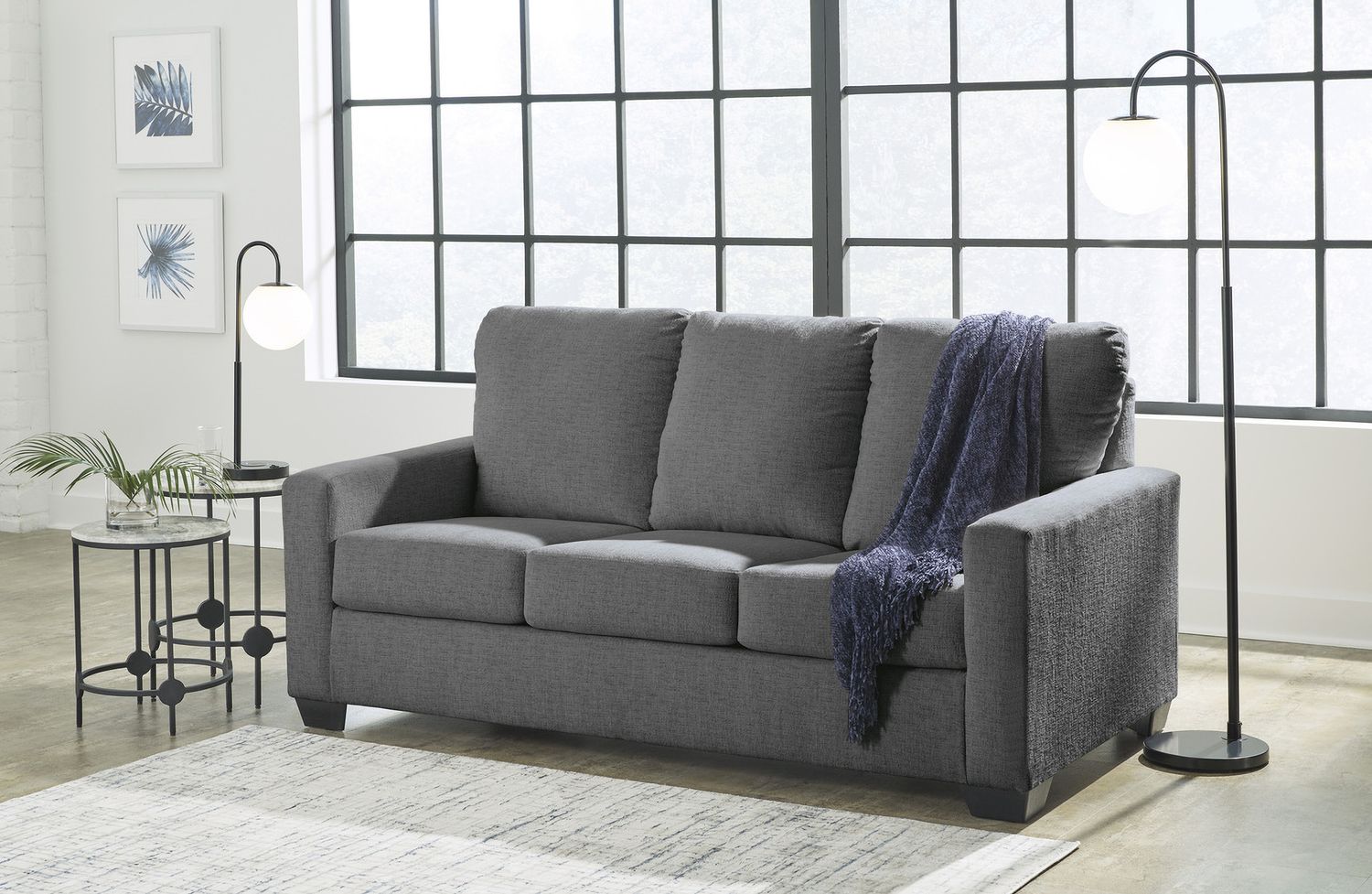 Rannis Full Sofa Sleeper In Pewter 5360236