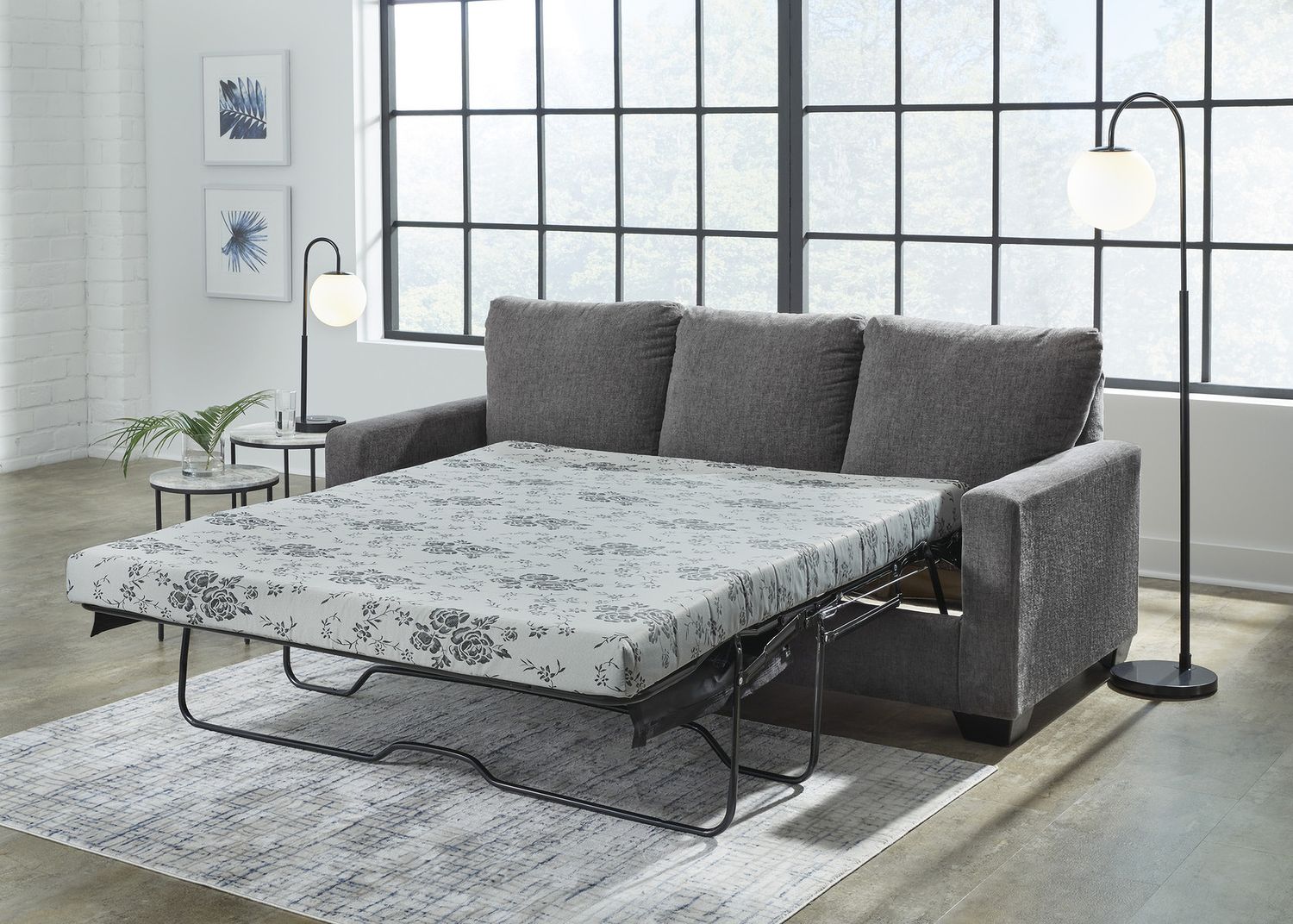 Rannis Queen Sofa Sleeper In Pewter 5360239
