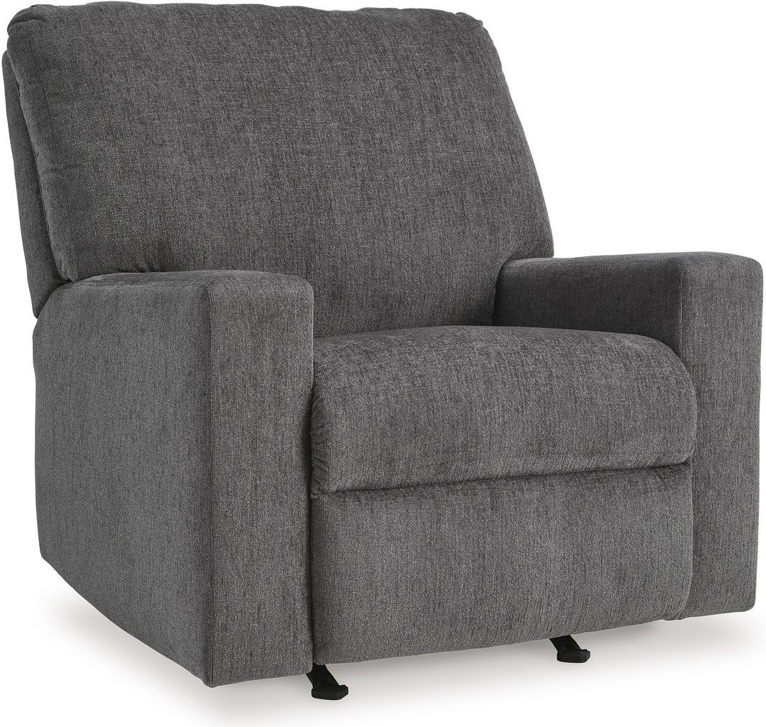 Rannis Twin Sofa Sleeper and Recliner In Pewter 53602U2