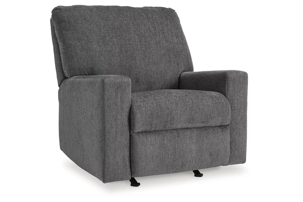 Rannis Twin Sofa Sleeper and Recliner In Pewter 53602U2
