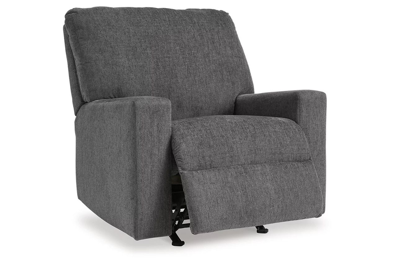 Rannis Twin Sofa Sleeper and Recliner In Pewter 53602U2