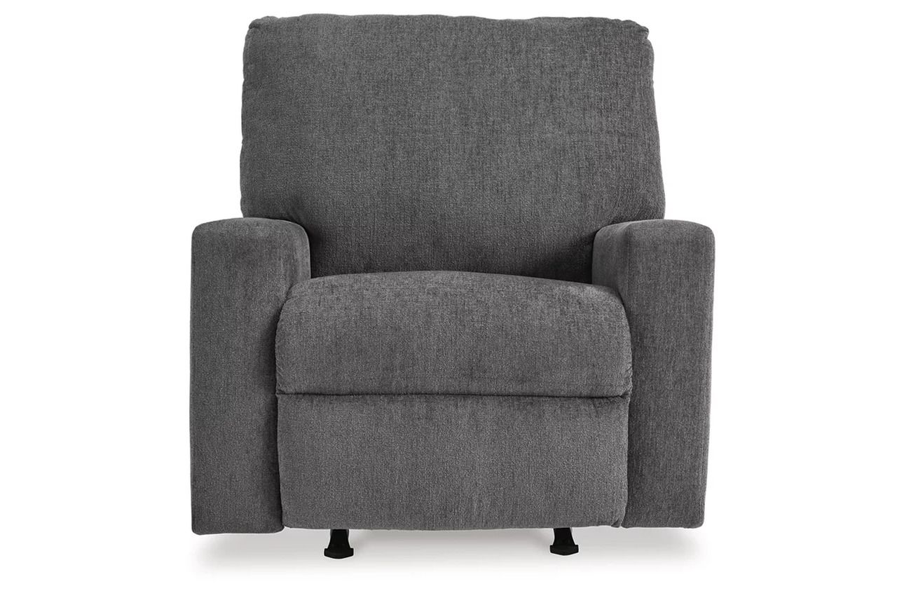 Rannis Twin Sofa Sleeper and Recliner In Pewter 53602U2