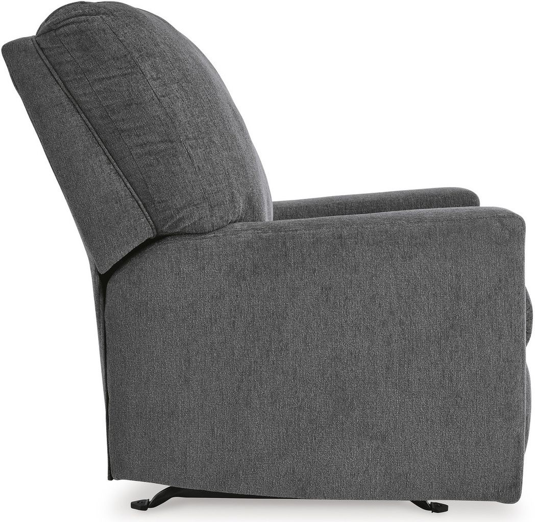 Rannis Twin Sofa Sleeper and Recliner In Pewter 53602U2