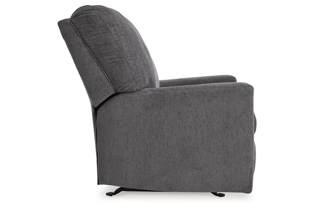 Rannis Twin Sofa Sleeper and Recliner In Pewter 53602U2