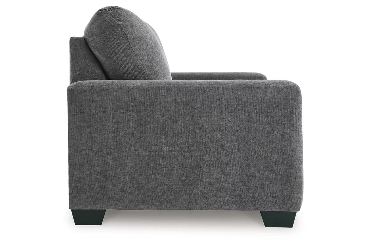 Rannis Twin Sofa Sleeper and Recliner In Pewter 53602U2
