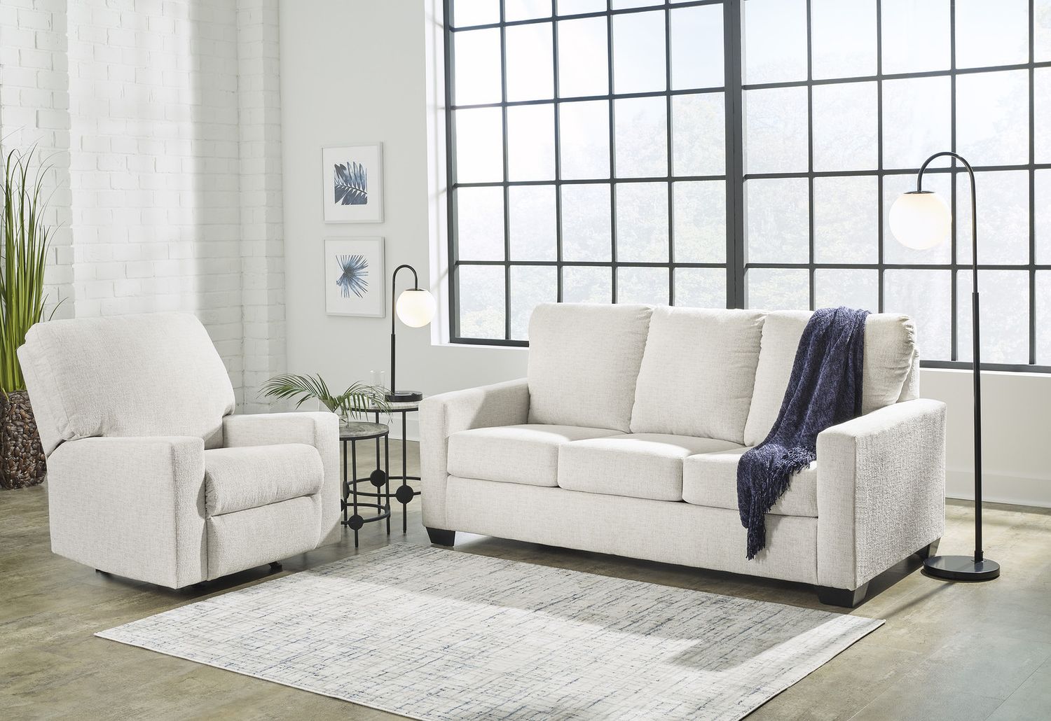 Rannis Full Sofa Sleeper In Snow 5360336