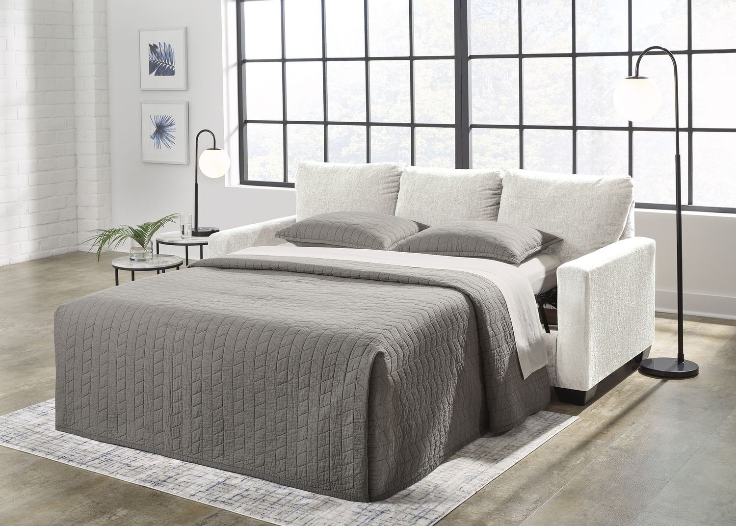 Rannis Queen Sofa Sleeper In Snow 5360339