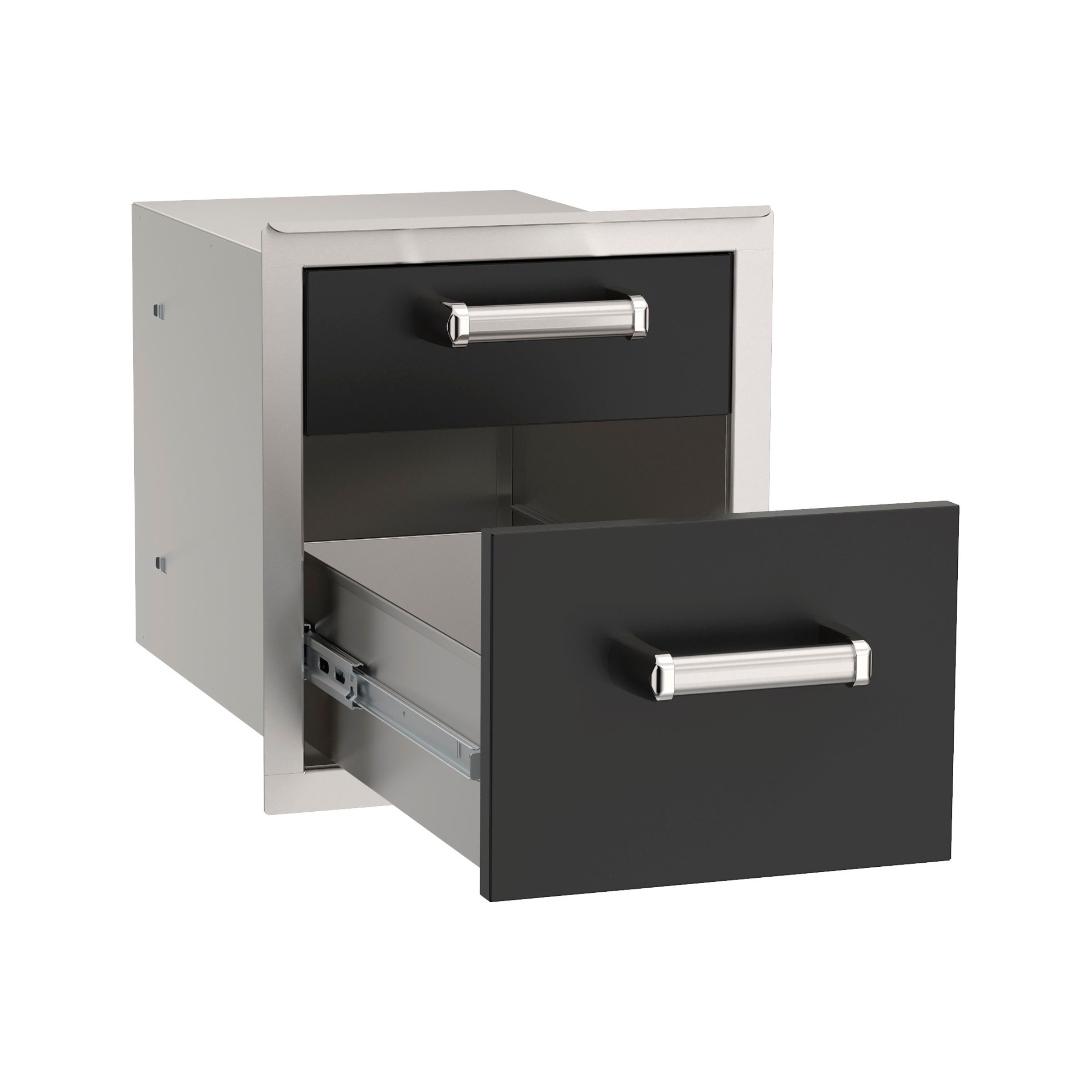 Echelon Black Double Drawer 53802BSC