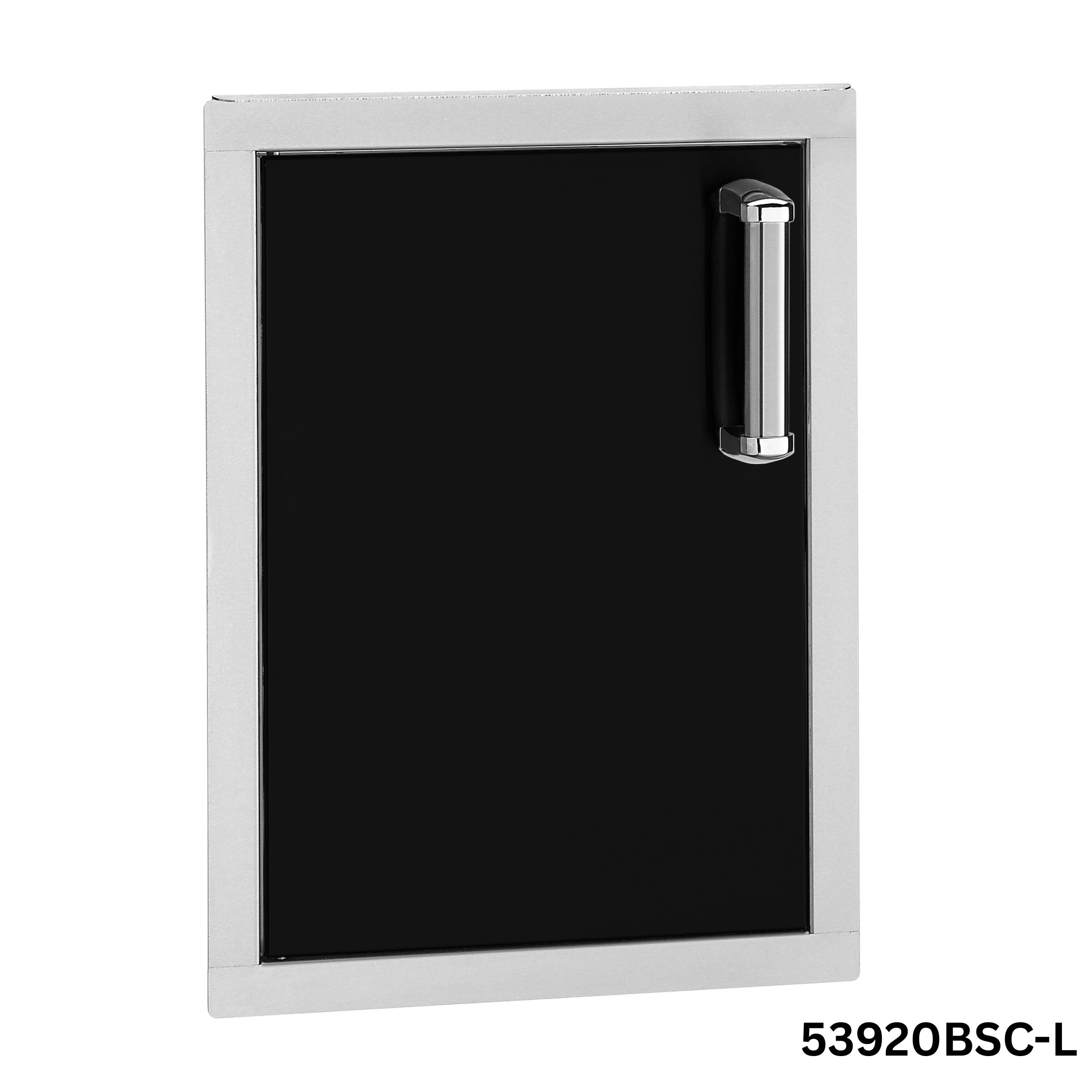 Echelon Black Vertical Single Access Door 53920BSCL