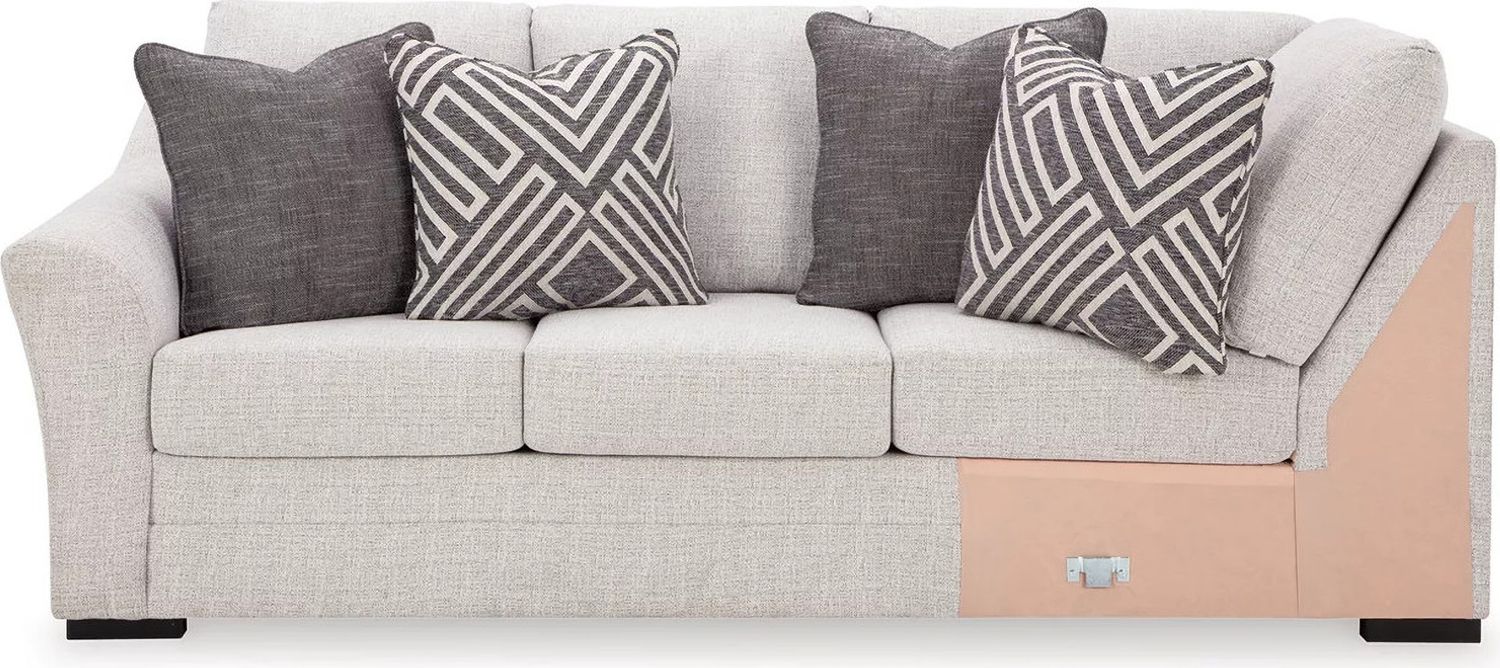 Koralynn 3-Piece LAF Sectional with Chaise In Stone 54102S1