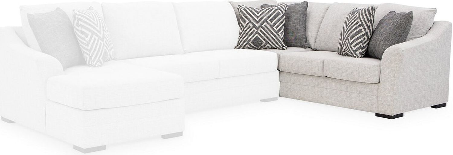 Koralynn 3-Piece LAF Sectional with Chaise In Stone 54102S1