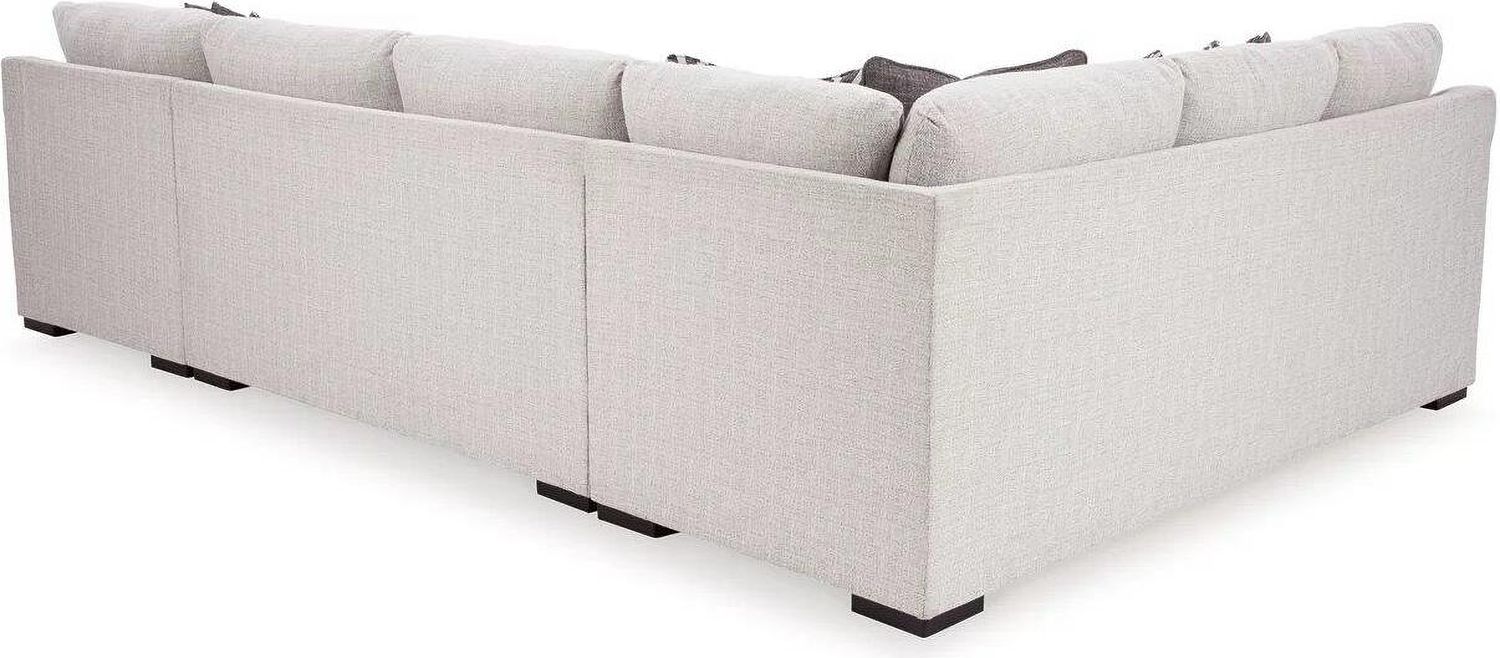 Koralynn 3-Piece RAF Sectional with Chaise In Stone 54102S2