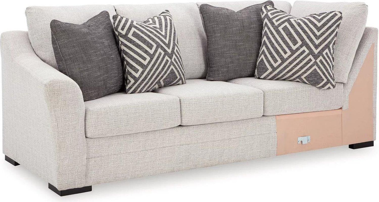Koralynn 3-Piece RAF Sectional with Chaise In Stone 54102S2