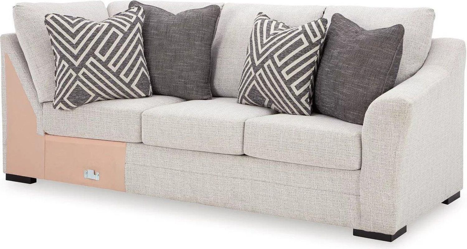 Koralynn 3-Piece RAF Sectional with Chaise In Stone 54102S2