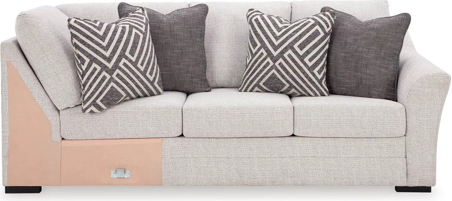 Koralynn 3-Piece RAF Sectional with Chaise In Stone 54102S2