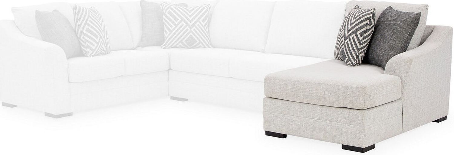 Koralynn 3-Piece RAF Sectional with Chaise In Stone 54102S2