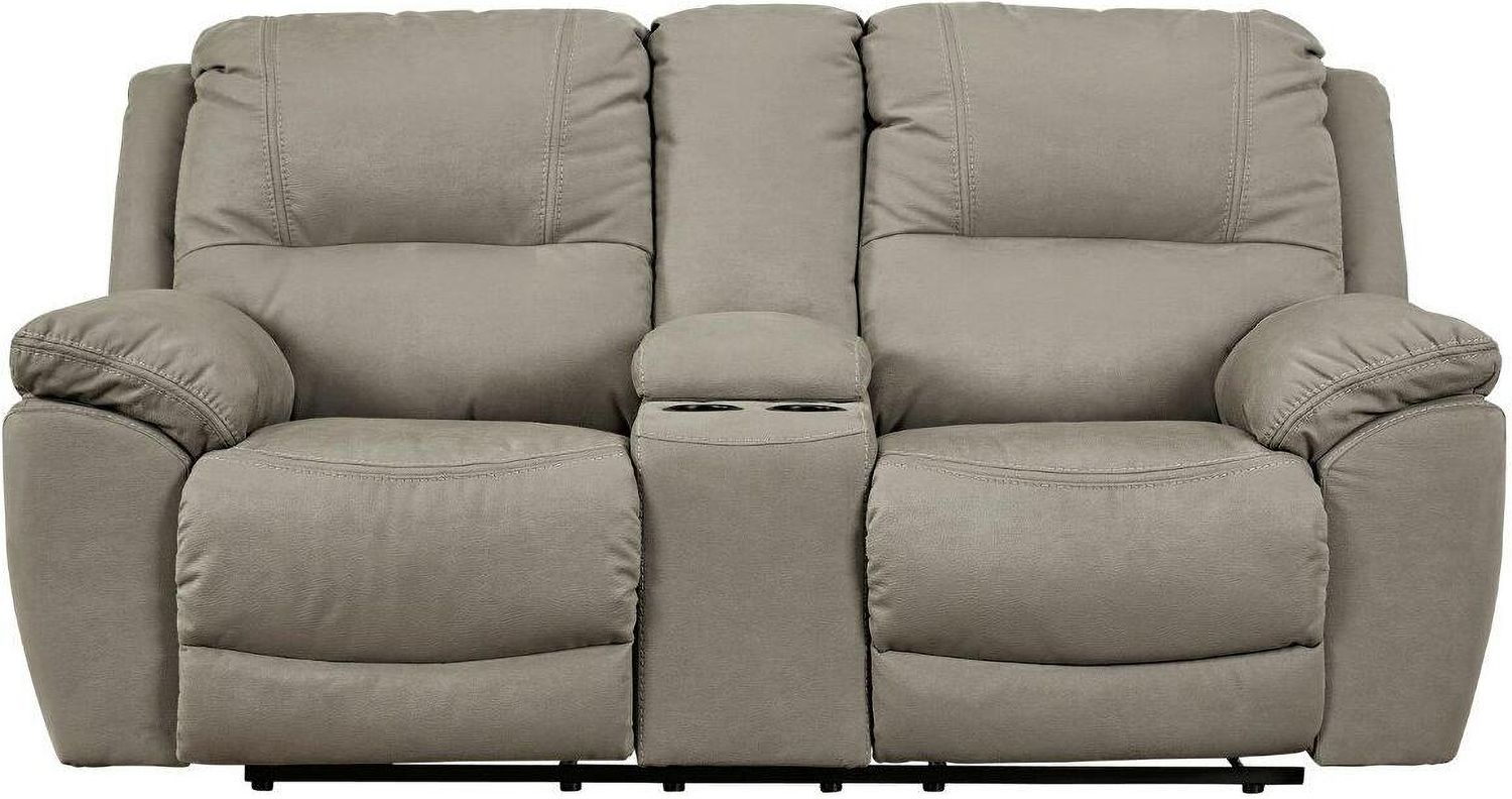 Next-Gen Gaucho Power Reclining Console Loveseat In Putty 5420396