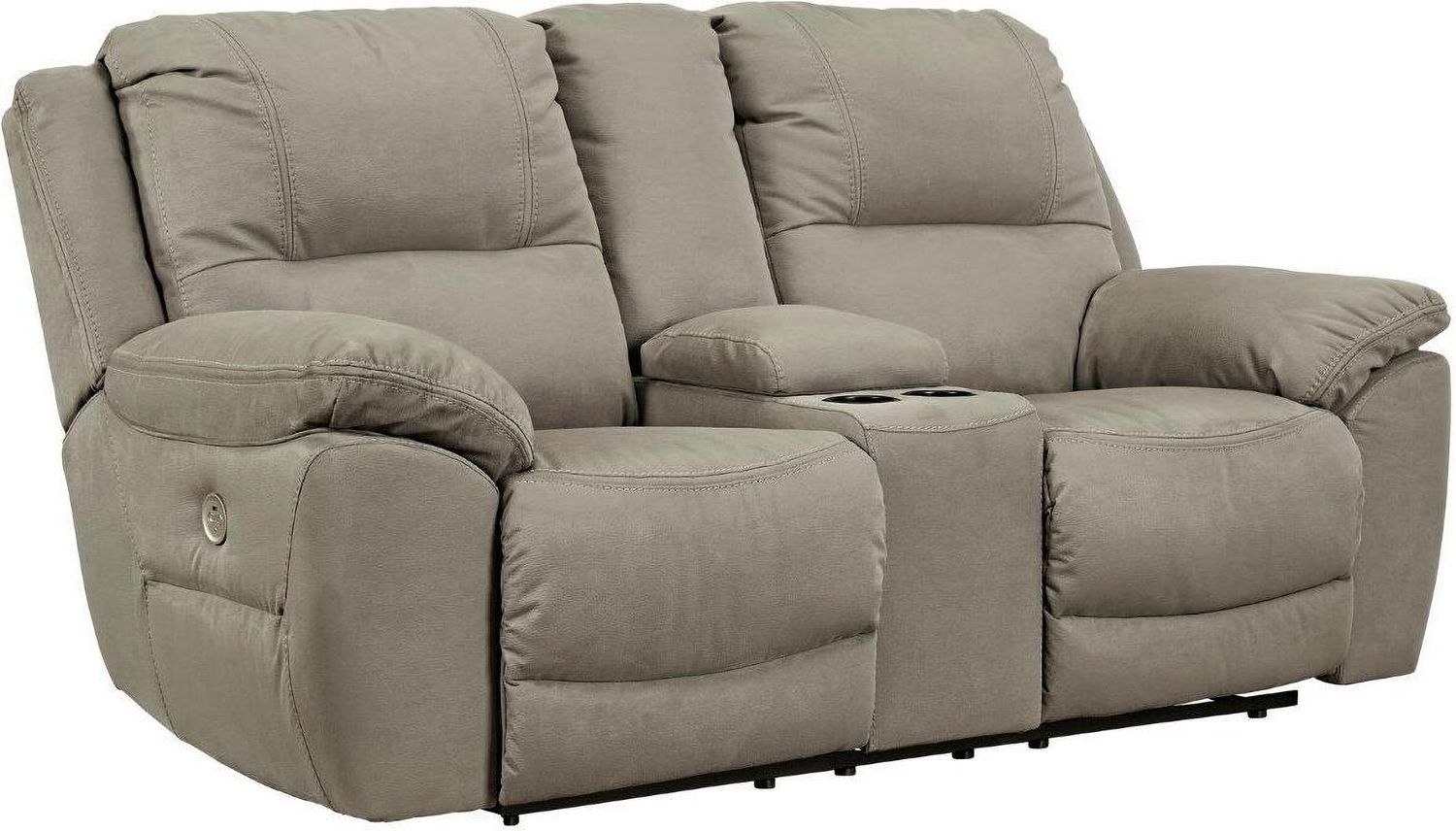 Next-Gen Gaucho Power Reclining Console Loveseat In Putty 5420396