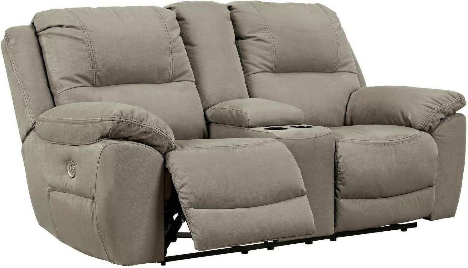 Next-Gen Gaucho Power Reclining Console Loveseat In Putty 5420396