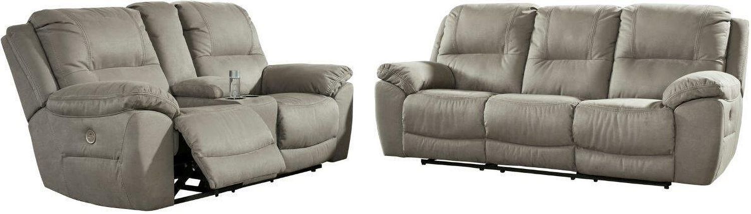 Next-Gen Gaucho Power Reclining Living Room Set In Putty 54203U2